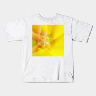 yellow brown gradient Kids T-Shirt